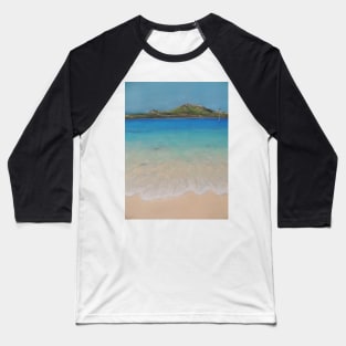 The Sea At Your Feet Baseball T-Shirt